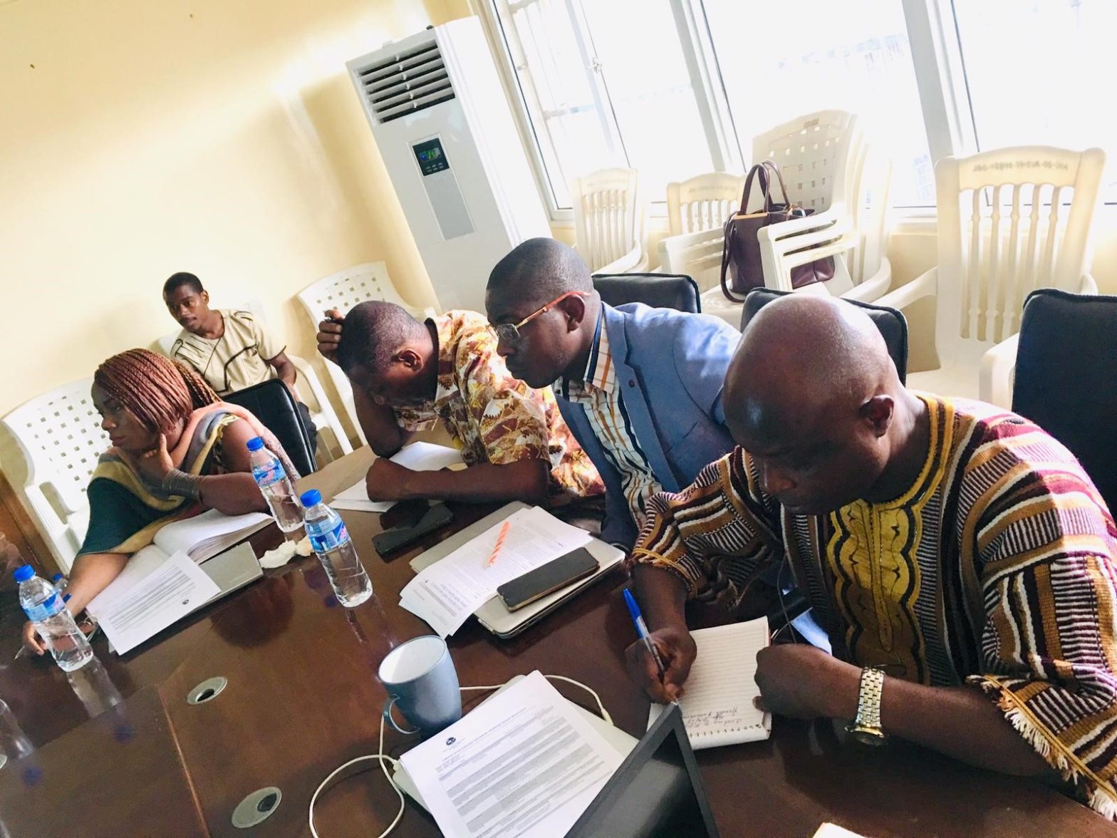 Liberia's Ministry of Health engages in a two-day workshop to kick off a national costing exerscise