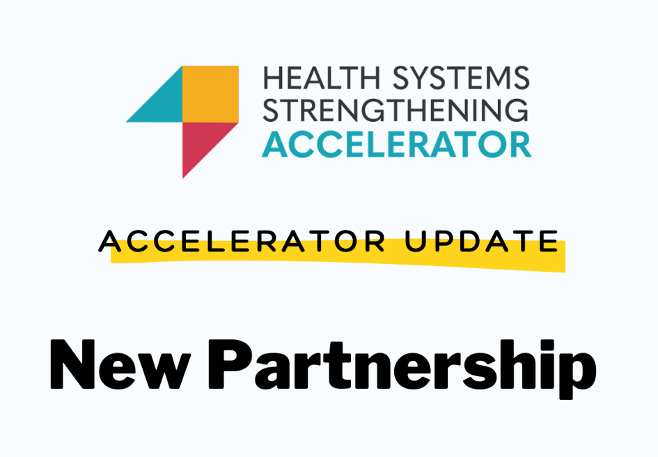 The Accelerator is announcing a new local partnership in Cote d'Ivoire. 