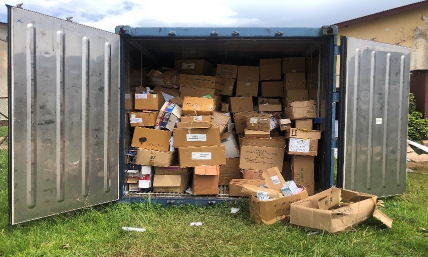 Expired Pharmaceuticals from the Warehouse in Liberia