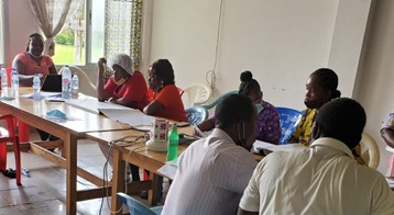 A cross-section of participants at the HMIS training at JFKMC, Monrovia-Liberia