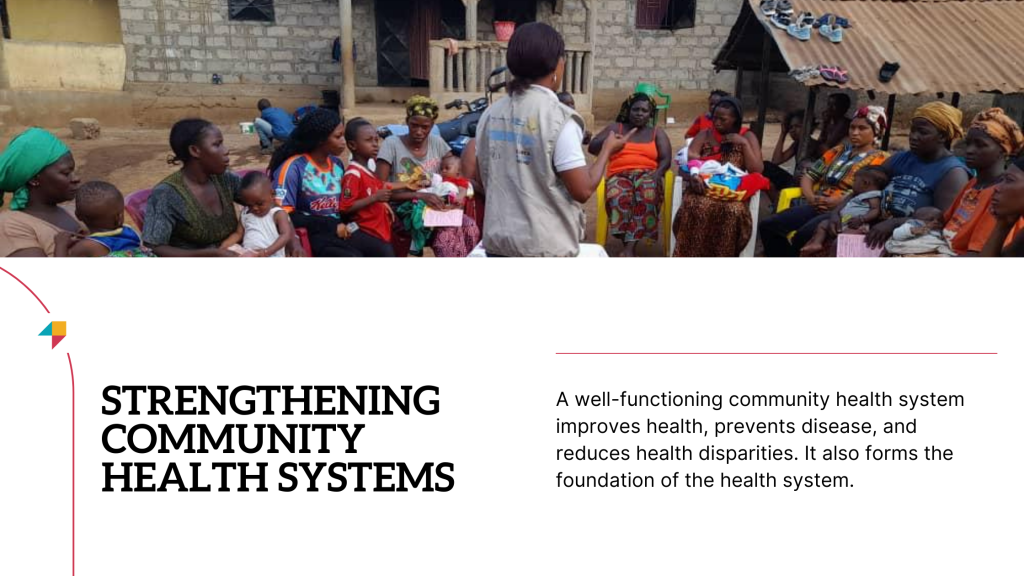 Visual for community health systems